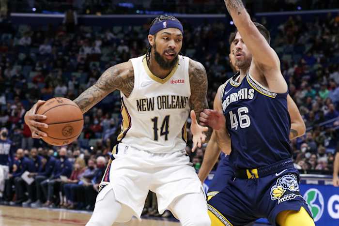 New Orleans Pelicans forward Brandon Ingram